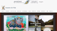 Desktop Screenshot of amantesdavida.com.br